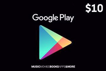 10 دلاری Google play	